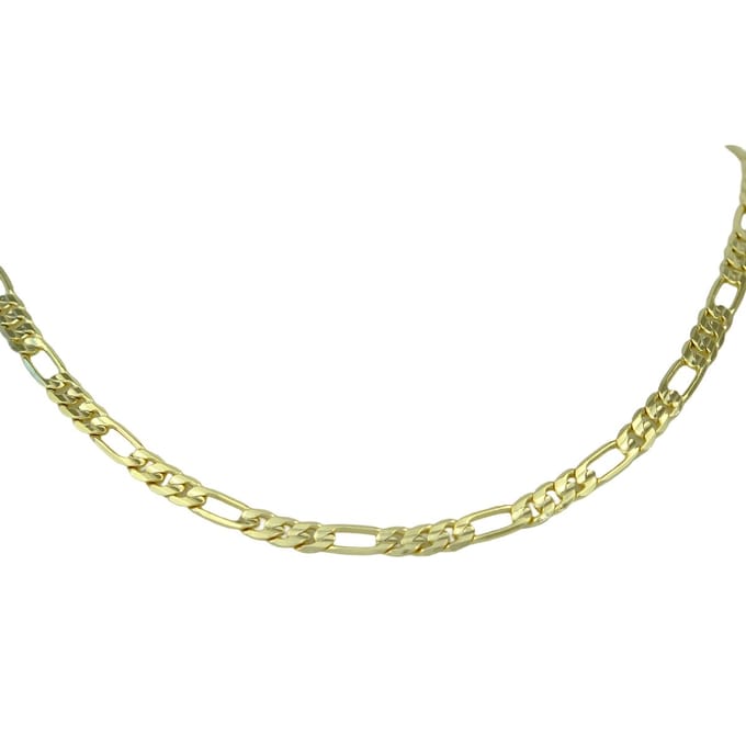 Figaro Chain Necklace Gold 14K