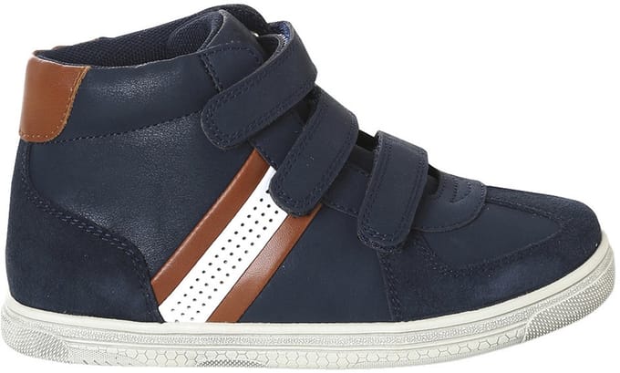 Vertbaudet Hoge baskets met klittenband voor jongens, kleuterschoolcollectie