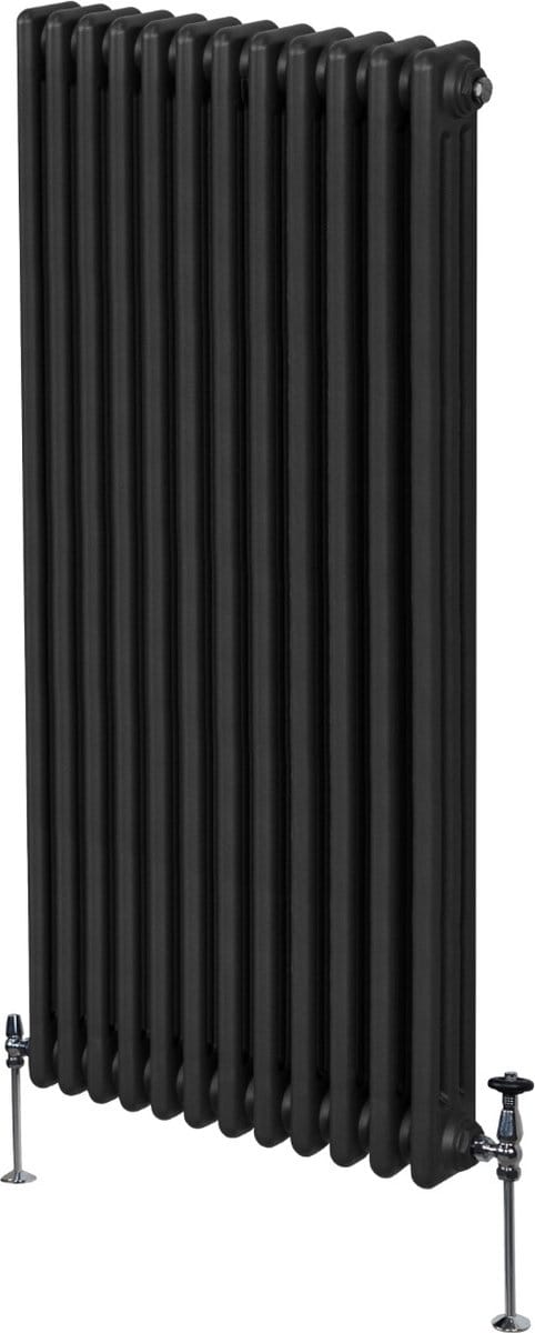 3-kolomsradiator - zwart - 1800x562 mm - 15 jaar garantie