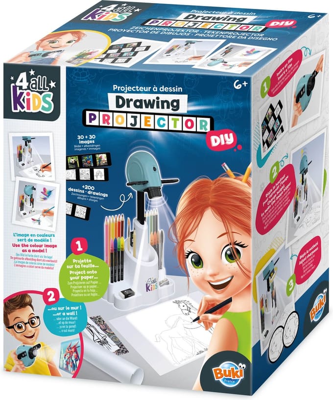 Buki - Tekenprojector - tekenset - kleurset - Educatief speelgoed - Creatief speelgoed