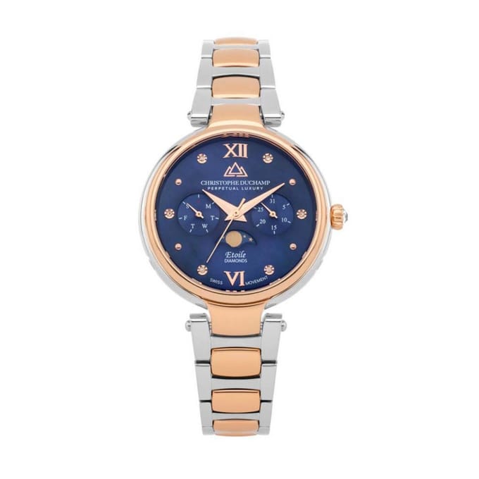 Christophe Duchamp Diamond Etoile dames Horloge 36mm CD7601-3