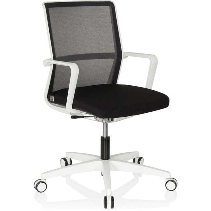 MOVE-TEC NET 3D W - Professionele bureaustoel Wit / Zwart