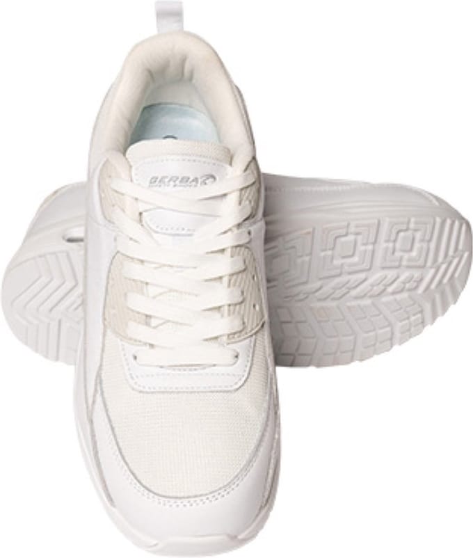 Gerba werkschoenen - S1P - Nuuk - witte sneaker model - maat 40