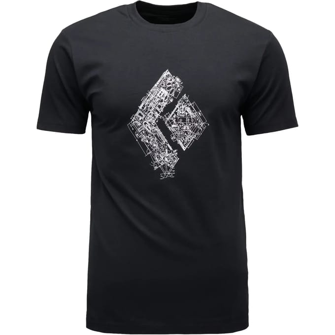 T-shirt Black Diamond Engineered
