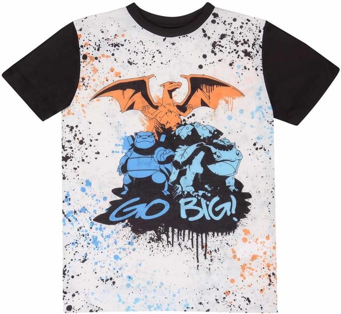 Pokéon -Go Big T-shirt voor jongens
