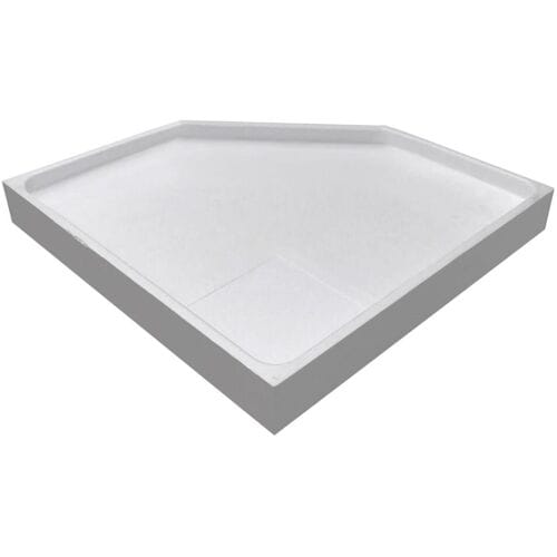 Sturotec tub support for Bette Caro 5-corner shower tray without apron 80 x 80 x 6.5 cm STUDWB162