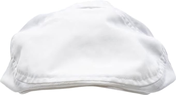Mascot Food & Care Flat cap met haarnetje 20150-230 - Wit - S