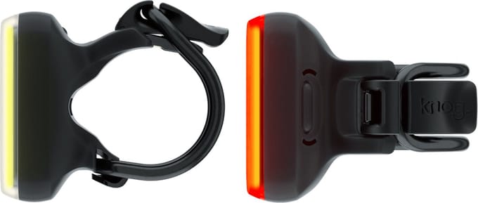 Knog Verlichtingsset Blinder Square Oplaadbaar Led Zwart