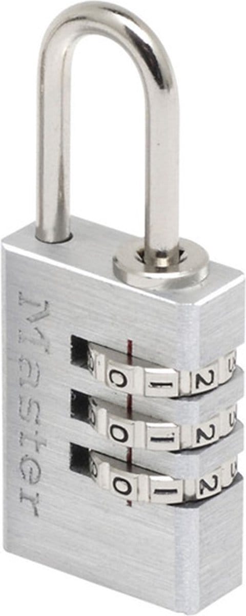 MasterLock Hangslot - Cijferslot - Aluminium - 20mm - 7620EURD