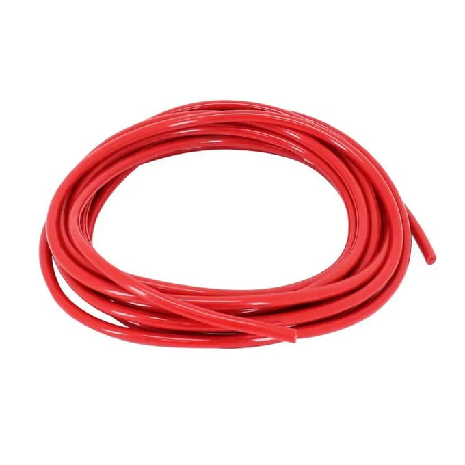 Fils électrique HT haute tension de bougie rouge Ø6mm x 5m pour mobylette moto