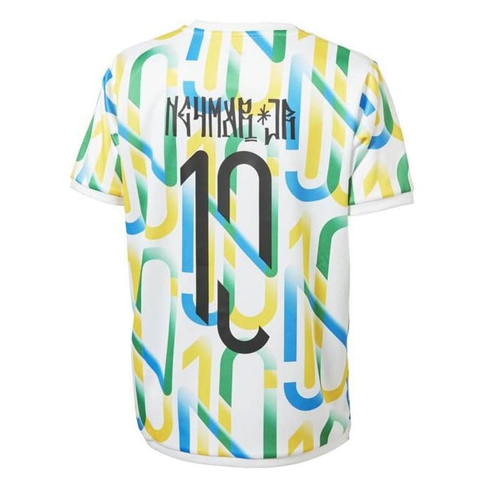 Puma x Neymar Jr. Korte Mouw Crew Hals Veelkleurig Kinder T-shirt 605569 05