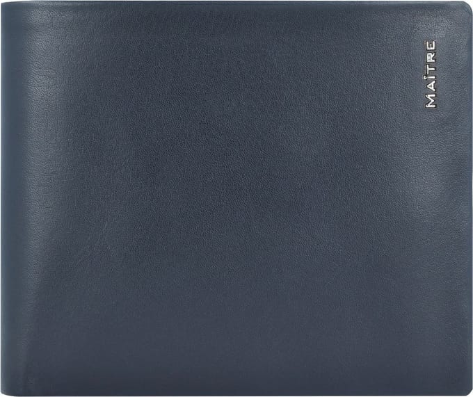 Maître Leren Portemonnee Abtweiler Gathman BillFold H12 Black Zwart