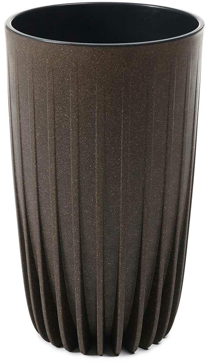 Stripped Eco Coffee - Bloempot - Modern design - UV-bestendig - Lichtgewicht
