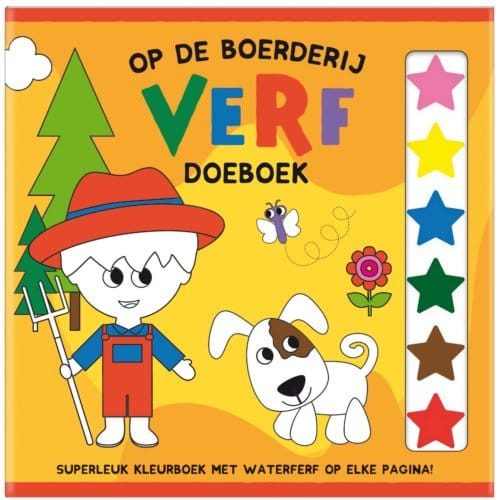 Verf Doeboek - Op De Boerderij - Interstat
