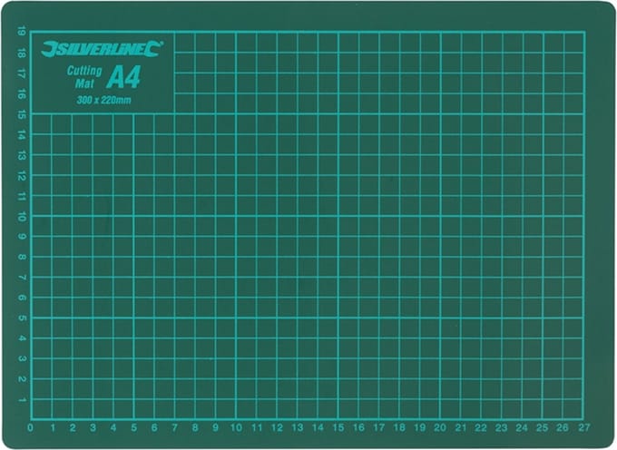 Silverline Zelfherstellende Snijmat - Groen - A4