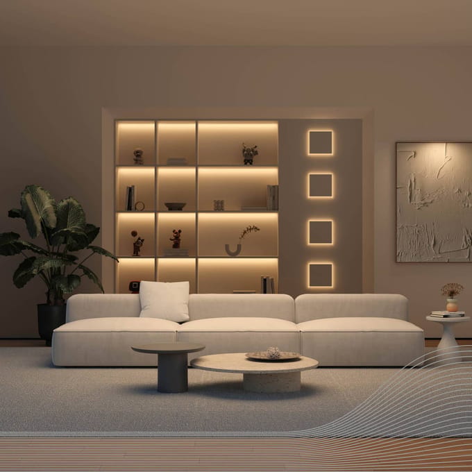 Calex Vista LED Strip 5 meter - Voor Binnen - Warm wit licht - Inclusief Afstandsbediening