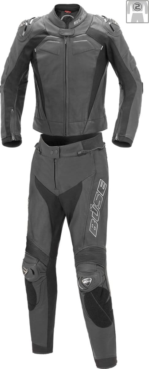 Büse Assen Dames Zwart 2-Delig Motorpak - Racepak