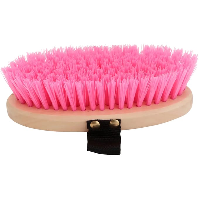 Horka Borstel Hout Hard Kort Roze - One size
