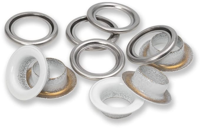 Ringen met schijven 11mm wit 20st - Prym