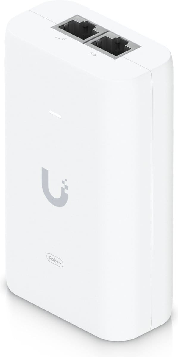 Ubiquiti UISP U-PoE++ - PoE adapter - Gigabit Ethernet - 48 V - Wit
