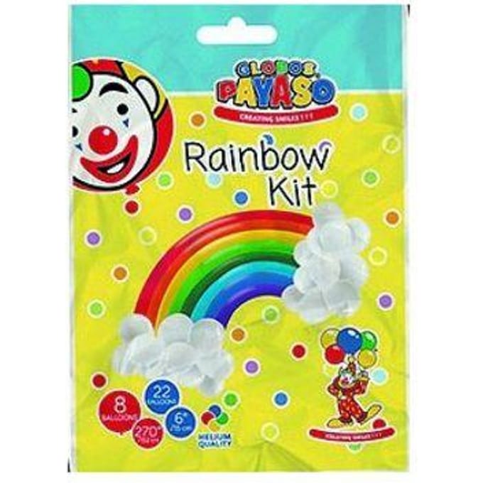 Regenboog ballonnen set - Maak je eigen regenboog! - pride