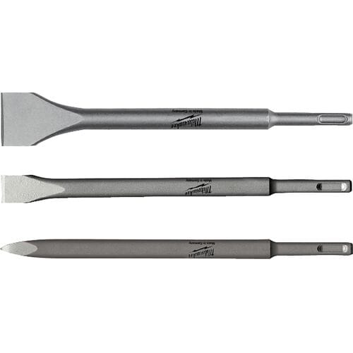 Milwaukee Set SDS-plus beitels SDS-Plus 3 pct beitel set - 4932430001