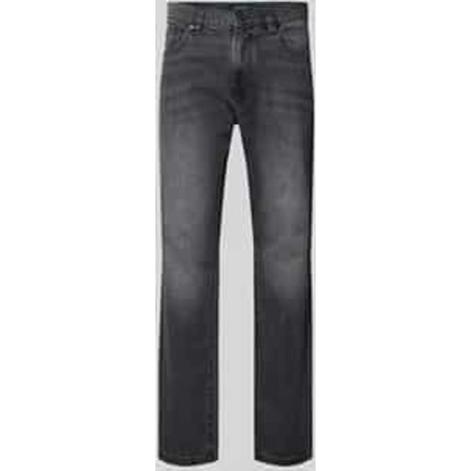 Loose fit jeans met 5-pocketmodel