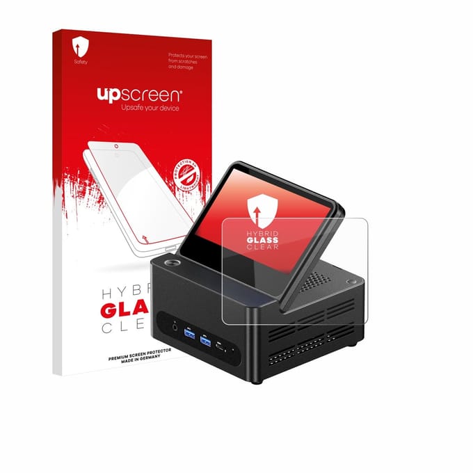 upscreen - Screenprotector voor AOOSTAR G-FLIP H255 - Folie Beschermfolie Beschermglas transparant