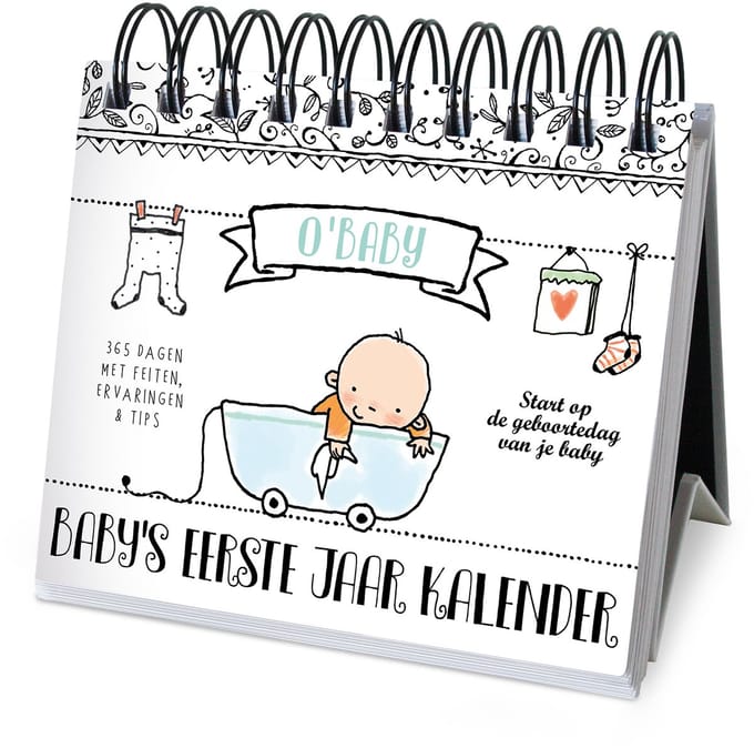 O' Baby - Baby's Eerste Jaar Kalender - Pauline Oud