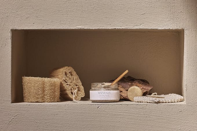 All Natural Body Scrub Lavendel met epsom zout (230 ml) - hydraterend, verzorgend en beschermend