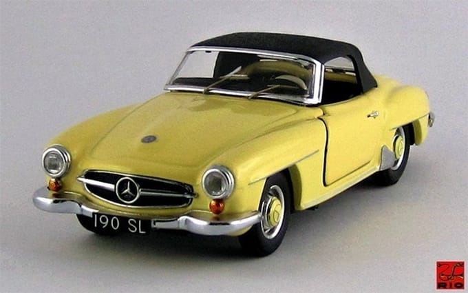 Mercedes-Benz 190 SL (With Roof) 1955 - 1:43 - Rio
