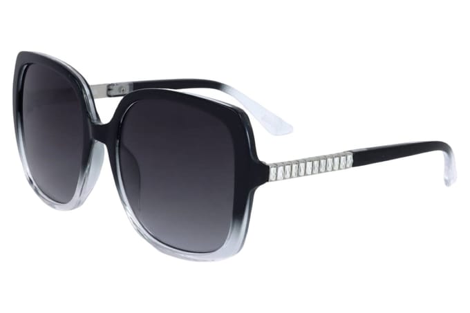 Guess GF0406 05B zwarte smoke zonnebril met kleurverloop