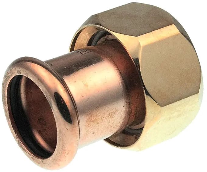 VSH XPress koperen aansluitkoppeling i/i 35xG1 1/2" type 6359, 4800279