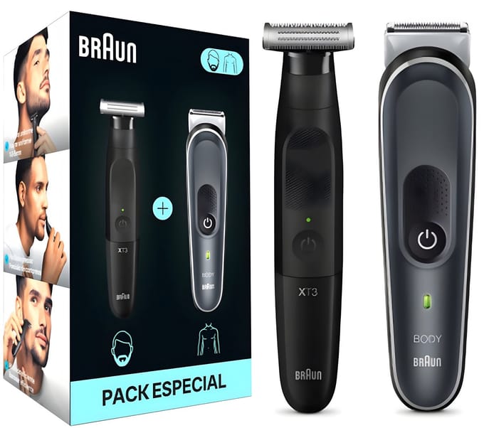 Braun Trimmer BG5360, XT3100 - voor lichaam en baardgroei