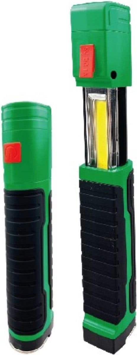 Hofftech Telescopische oplaadbare looplamp - 500 lumen - 20 uur werktijd - USB Type-C