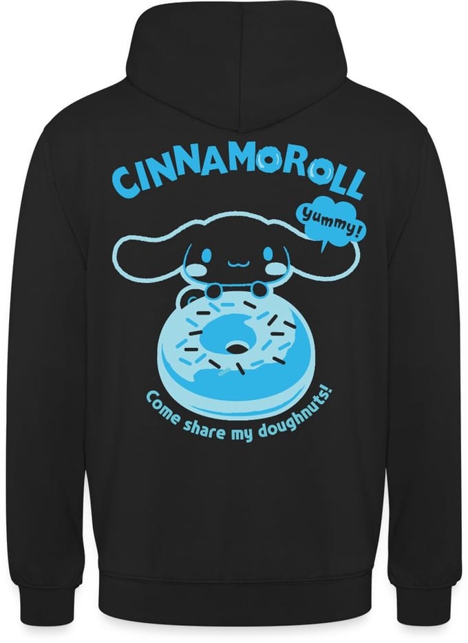 Cinnamoroll Come Share My Doughnuts! Hoodie Unisex