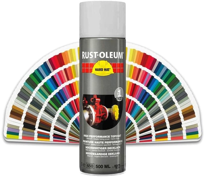 Rust-Oleum 2100 Hard Hat 500ml Spray RAL-7001 HG