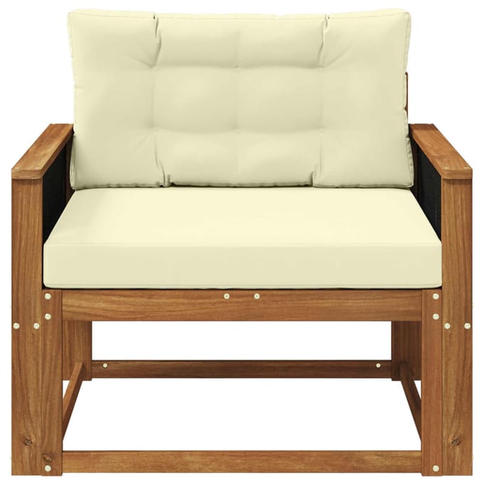 vidaXL - Buiten - Midden - Sofa - Massief - Acacia - Hout - Naturel