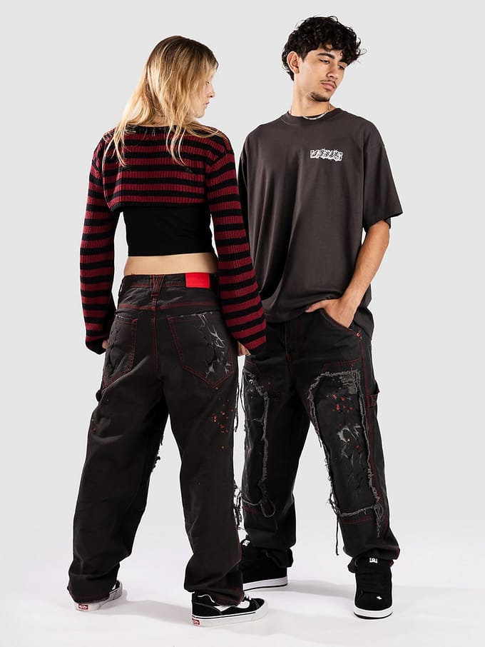 Vitriol Cursed Butcher Jeans zwart
