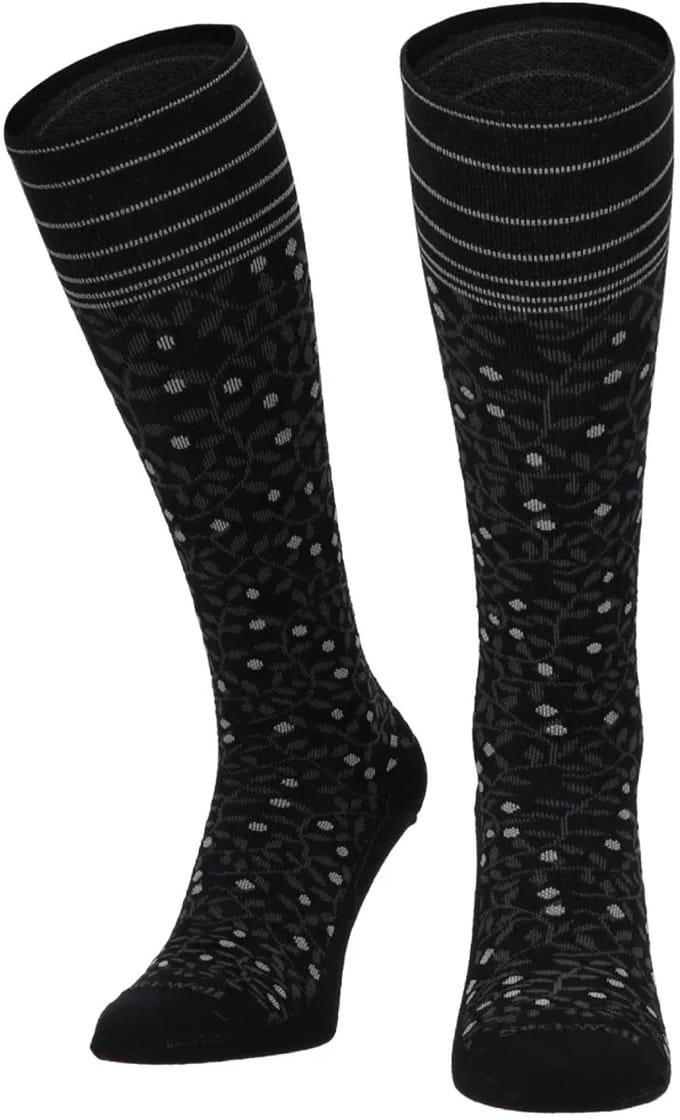 Sockwell - 1-Pack - Compressie Kousen - Stippen Print - Dames - zwart - 35-38 - SW37W
