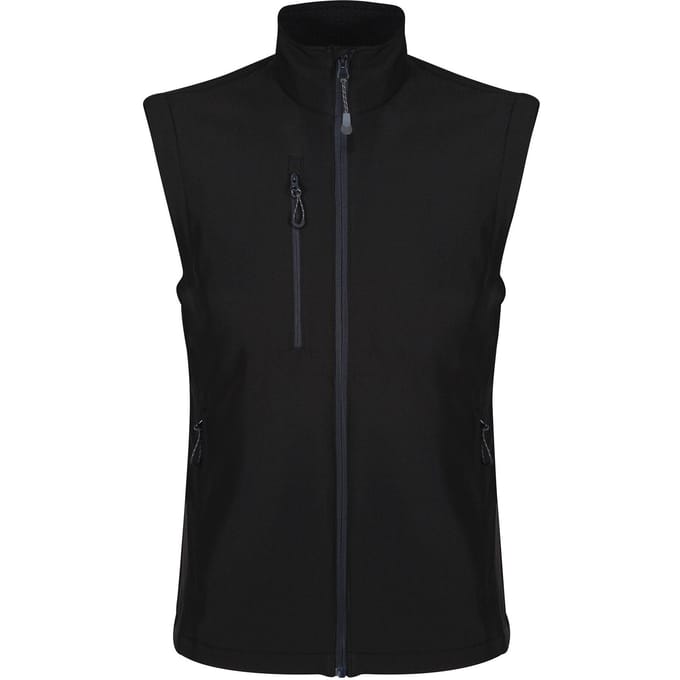 Regatta Heren Eerlijk gemaakte gerecyclede Softshell Bodywarmer (Zwart)