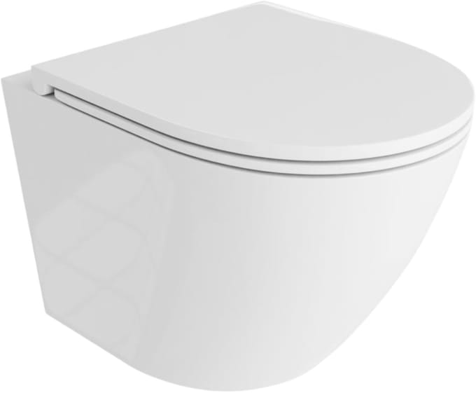 LAVITA hangtoilet Sofi One 365x490x400 mm glanzend wit