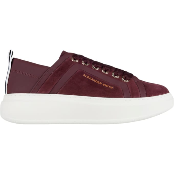 asbcwnw-0104-bdx Alexander Smith Vrouwen leren Bordeaux
