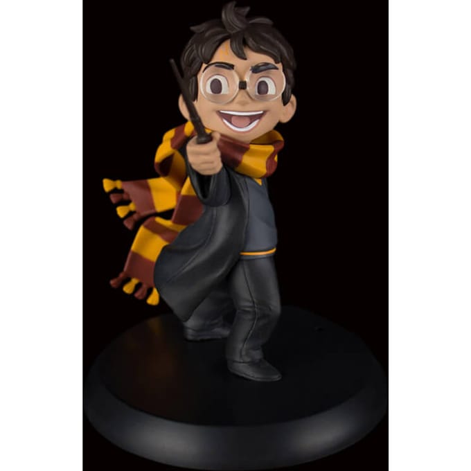 Quantum Mechanix Harry Potter Beeld/figuur Q-Fig Harry's First Spell 9 cm Multicolours