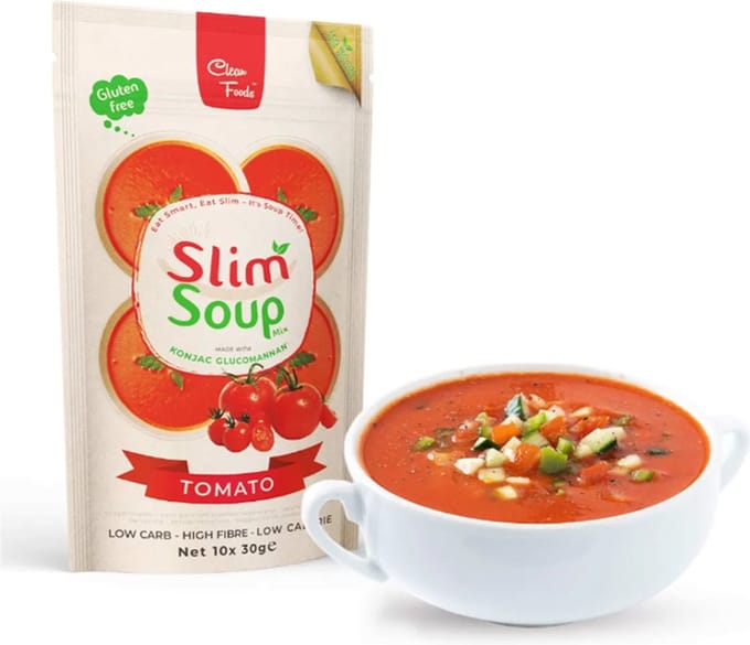 Clean Foods | SlimSoup | Tomato | 10 x 30g