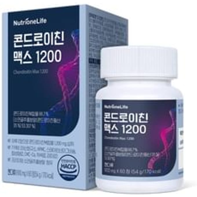 NutrioneLife Chondroitin Max 1200 900mg x 60 tablets