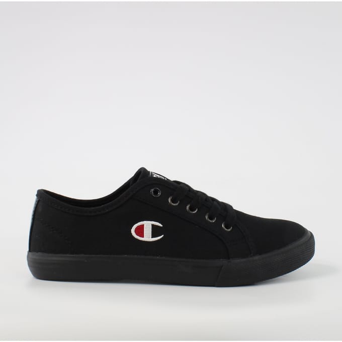 Champion Huntington Kinder Zwarte Plimsolls