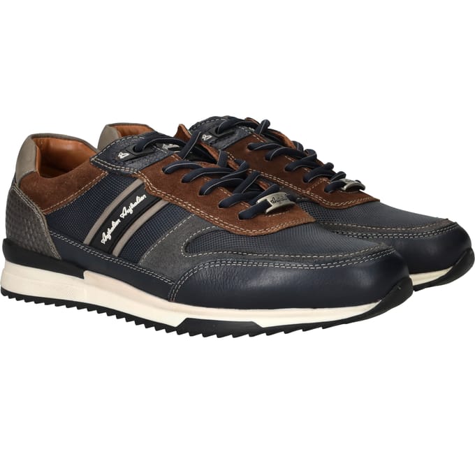 Australian Australian Filmon Sneakers blauw Leer