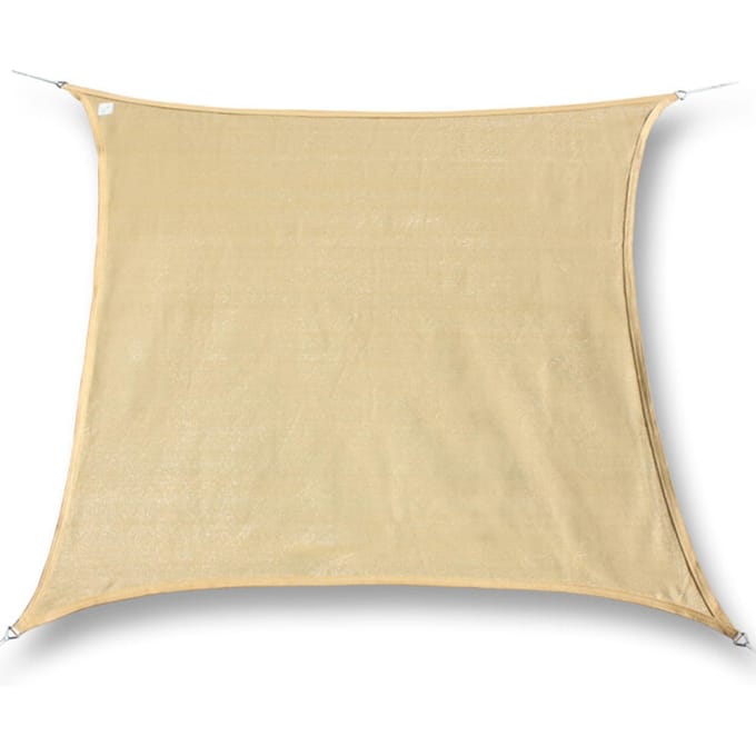 Hanse® Schaduwdoek vierkant waterafstotend 2x2 m zonnedoek