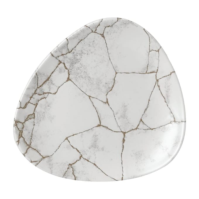 Churchill Studio Prints Kintsugi Agate Grey Lotus Borden 177mm (12 stuks)